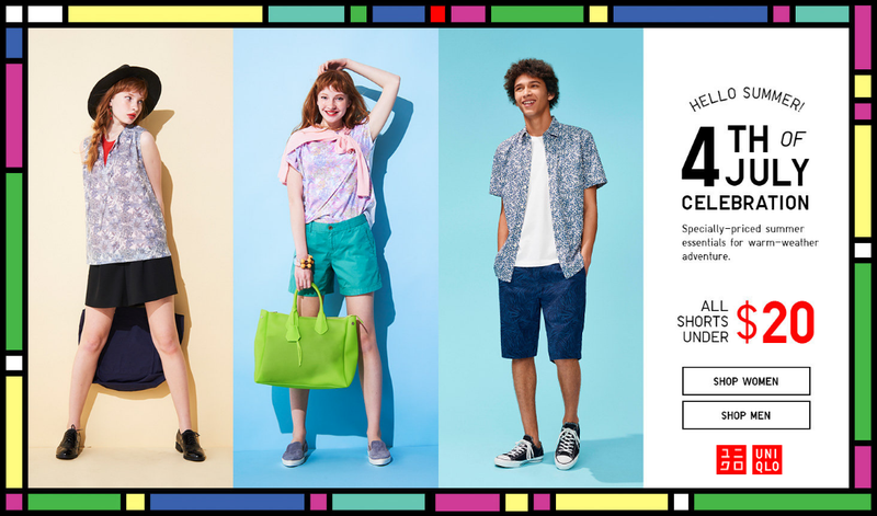 Uniqlo, All shorts under $20